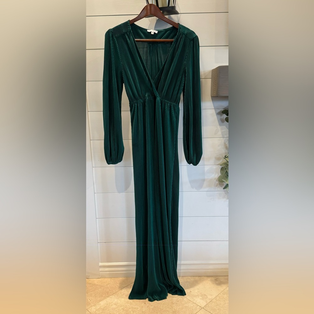 Baltic Born emerald green maxi dress size medium